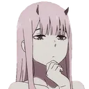 Emoji GR_ZeroTwoThinkingLeft