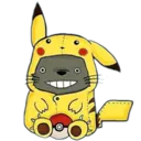 Emoji totoro_pikachu