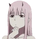 Emoji GR_ZeroTwoThinkingRight