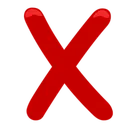 Emoji crossmarkmessenger1