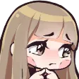 Emoji chibi_shysad