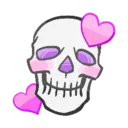 Emoji 7725skulllove