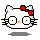 Emoji 3639hellokittyshock