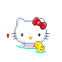 Emoji 4217hellokittyswim