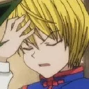 Emoji kurapika_fcepalm