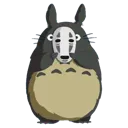Emoji totoro_sansvisage