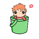 Emoji cute_ponyo