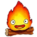 Emoji happy_calcifer