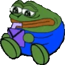 Emoji sadfrog