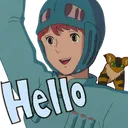 Emoji hello_nausicaa