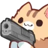 Emoji cat_gun