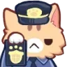 Emoji cat_police