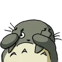 Emoji totoro_timide
