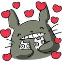 Emoji totoro_love
