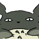 Emoji totoro_hmm