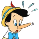 Emoji Pinocchio