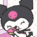 Emoji kuromi_donut