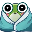 Emoji frogcozy