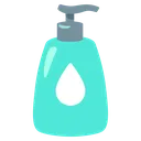 Emoji pouchbottleblue