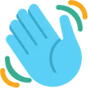 Emoji bluewave