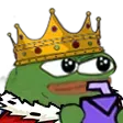 Emoji Pepe_king