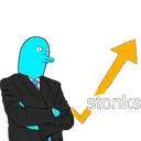 Emoji stonks
