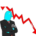 Emoji not_stonks