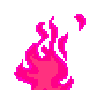 Emoji pinkfire