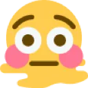 Emoji meltingflush