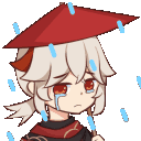 Emoji 1_I_kazuha_rain_sad