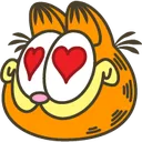 Emoji garfield_love