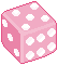 Emoji 1823pinkdice