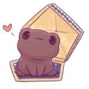 Emoji chocogrenouille