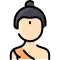 Emoji icons8buddha60