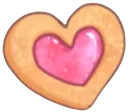 Emoji CookieHeart