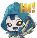 Emoji ash_hi