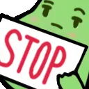 Emoji green_stop