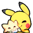 Emoji 6293pikachutosstogepi
