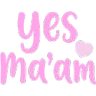 Emoji Text_YesMam