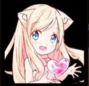 Emoji nekoblondeheart