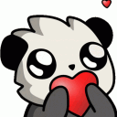 Emoji panda_love