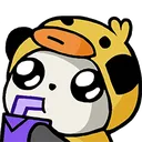 Emoji pandajus