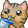 Emoji cat_sip