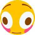 Emoji 7448rainbowflushed
