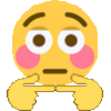 Emoji shy