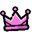 Emoji 1576pinkcrown