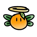 Emoji orange_innocent