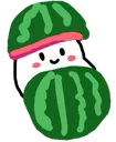 Emoji melon_bean
