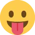 Emoji TOWN_langue_yeux_ouverts