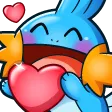 Emoji TOWN_mudkipheart
